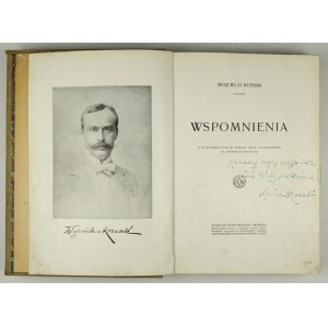 W. Kossak – Wspomnienia. 1913. Z dedykacją autora.