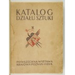 Katalog działu sztuki PWK. 1929.