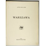 GROTTGER Artur - Warszawa, Polonia, Lituania, Wojna. Lwów [1911?]. Księg. H. Altenberga. 4, s. [3], tabl. 7; [3],...