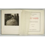 H. SIENKIEWICZ - Quo vadis? 1910. Z ilustr. P. Stachiewicza. W bardzo dobrym stanie.