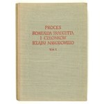PROCES Romualda Traugutta i członków Rządu Narodowego. Wol. 1-5. 1960-1961.