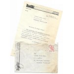Drei Briefe der Chefredakteure von Szpilek an L. J. Kern aus den Jahren 1964-1975.