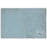 Brief von Gabriela Zapolska an Michał Grek, X 1898.