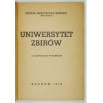 M. BORWICZ - Univerzita zločincov. 1946. venovanie autora.