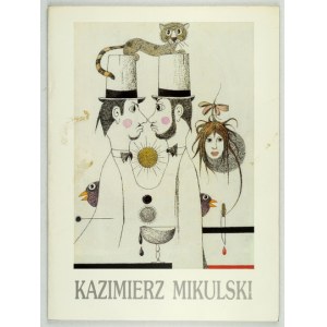 K. Mikulski - V mlze kresby [...]. 1995. Věnování autora.