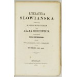 MICKIEWICZ A. – Literatura słowiańska. Rok 3. 1865