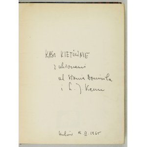 KERN Ludwik Jerzy - Proszę słonia. Ilustr. Zbigniew Rychlicki. Warszawa 1964. Nasza Księgarnia. 4, s. 149, [2]....