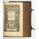 BIBLIA Latina. Bazylea 1591. Drzeworyty, zabytkowa oprawa.