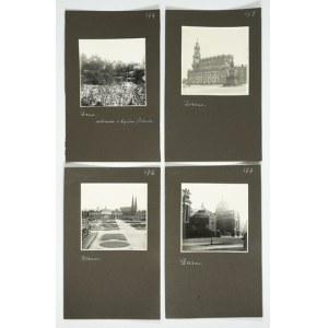[DREZNO - situačné a pohľadové fotografie]. [l. 30. roky 20. storočia]. Súbor 4 fotografií. 12x12 cm na kartónových podkladoch...