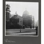 [DREZNO - fotografie sytuacyjne i widokowe]. [l. 30. XX w.]. Zestaw 4 fotografii form. 12x12 cm na kartonowych podkładac...