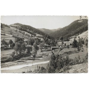 [BERGE - Rytro - Roztoka-Wielka-Tal - Ansichtsfoto]. [l. 1930er Jahre]. Fotografie Form. 9,8x14,...