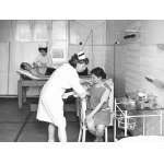 [KATOWICE - medical care at the Baildon steelworks in the lens of Janusz Podlecki]. [1972 and the 1970s]....