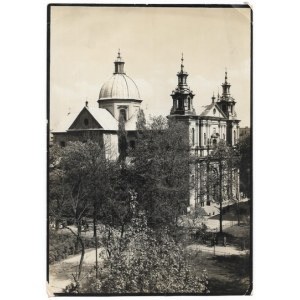 [KRAKÓW - Uniwersytecka kolegiata św. Anny w Krakowie, kościół św. Anny - fotografie widokowe]. [l. 30. XX w.]...