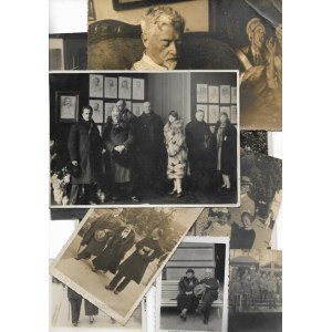 [WODZINOWSKI Wincenty - fragment archiwum fotograficznego dot. życia prywatnego i twórczości artysty - fotografie pozowa...