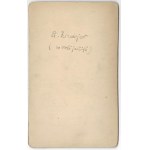 [AKTORKA teatralna - Adolfina Zimajer - fotografia pozowana]. [nie przed 1882, nie po 1892]. Fotografia form. 9,4x6,...