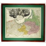 Mapa Prus J. B. Homanna z l. 1729-1740.