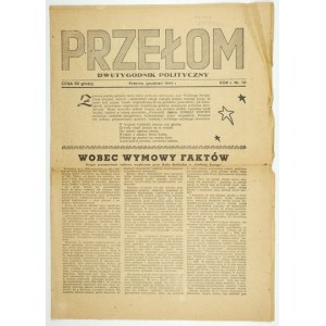 PRZEŁOM. R. 1, nr 14: XII 1944.