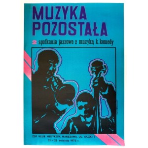 KASPRZAK, SZATANOWSKI - Muzyka pozostała. 2 spotkania jazzowe z muzyką K. Komedy....