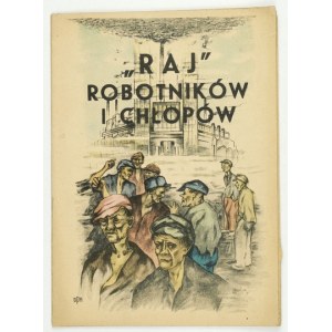 RAJ robotników i chłopów. Warszawa 1943. Wyd. Glob. 8, s. 22, [2]. brosz.