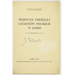 AJNENKIEL Eugenjusz - Pierwsze oddziały Legjonów Polskich w Łodzi. 12-29 października 1914 r. Łódź 1934. Nakł. Księg....