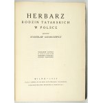 DZIADULEWICZ S. - Herbarz rodzin tatarskich w Polsce. Wilno 1929. Wydano 326 egz.