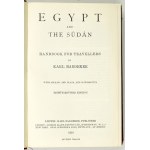 BAEDEKER Karl - Egypt and the Sudan. Handbook for Travellers by ... With 106 maps and plans,...