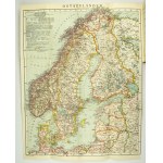 BAEDEKER Karl - Norwegen, Dänemark, Island, Spitzbergen. Handbuch für Reisende von ... Mit 54 Karten,...