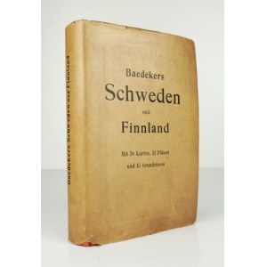 BAEDEKER Karl - Schweden, Finnland und die Hauptreisewege durch Dänemark. Handbuch für Reisende von ......