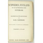 BAEDEKER Karl - Schweden, Finnland und die Hauptreisewege durch Dänemark. Handbuch für Reisende von ......