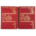 HIRSCHFELD Magnus - Sittengeschichte der Nachkriegszeit. Hrsg. von ... unter Mitarbeit von A. Gaspar. Bd. 1-2....
