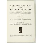 HIRSCHFELD Magnus - Sittengeschichte der Nachkriegszeit. Hrsg. von ... unter Mitarbeit von A. Gaspar. Bd. 1-2....