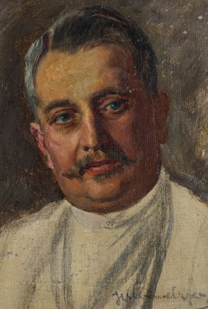 Franciszek Jan MACHNIEWICZ, STUDIUM WĄSATEGO MĘŻCZYZNY, k. XIX w.
