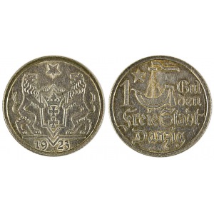 WOLNE MIASTO GDAŃSK – 1 GULDEN 1923