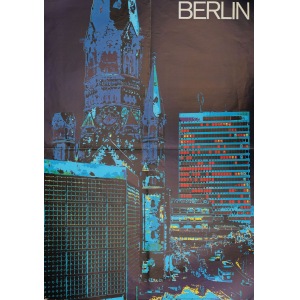 Plakat BERLIN, 1973, Druk, papier; 84 x 60
