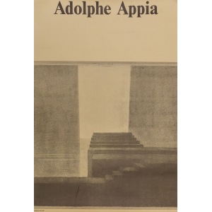 Plakat ADOLPHE APPIA, 1982, Wyd. Pro Helvetia, Zurich
