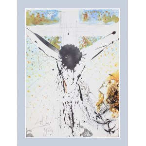 Salvador Dali (1904-1989r), Down with him, down with him, crucify him. 1972