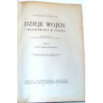 KORZON - DZIEJE WOJEN I WOJSKOWOŚCI W POLSCE t.1-3 [komplet w 3 wol.] skóra