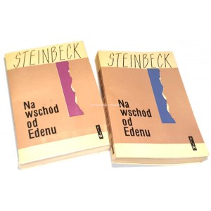 STEINBECK - NA WSCHÓD OD EDENU tom 1-2 [komplet w 2 wol.] wyd.1