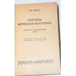 TROCKI- HISTORJA REWOLUCJI ROSYJSKIEJ. REWOLUCJA PAŹDZIERNIKOWA 1-2 wyd.1933-4