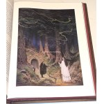 TOLKIEN - SILMARILLION il. Ted Nasmith SKIBNIEWSKA ekskluzywna oprawa skórzana