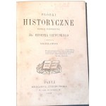 RZEWUSKI - PRÓBKI HISTORYCZNE Paryż 1868
