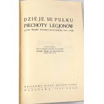 BORKIEWICZ- DZIEJE 1 PUŁKU PIECHOTY LEGJONÓW 1929