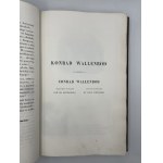 Mickiewicz Adam, Konrad Wallenrod i Grażyna z przekładem francuzkim Kryst. Ostrowskiego, angielskim Leona Jabłońskiego.