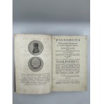 Józef Maxymilian hrabia z Tęczyna Ossolińskiego, Wiadomości historyczno-krytyczne do dziejów literatury polskiéy, o pisarzach polskich, także postronnych [...]. T. I-III w 4 wol.