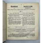 DZIENNIK Urzędowy Królewskiej Regencyi w Poznaniu na rok 1850. Amtsblatt der Königlichen Regierung zu Posen.