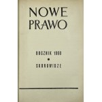 Nowe Prawo. Rocznik 1960. Skorowidze; Czasopismo pośw. zagadn. praktyki wymiaru sprawiedliwości.