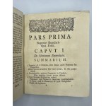 Kotficki Benedykt, Superior Regularis qua pater, qua judex. In duas partes divisus, seu Synopticum Compendium eorum omnium, quae a Superioribus Regularibus desiderantur [...]. Pars Prima et Secunda.