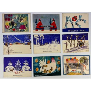 Zestaw pocztówek - Wesołych Świąt