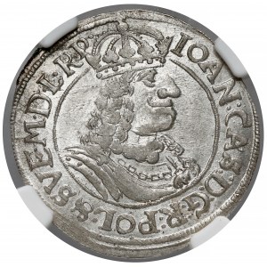 Jan II Kazimierz, Ort Toruń 1663 HDL - PIĘKNY