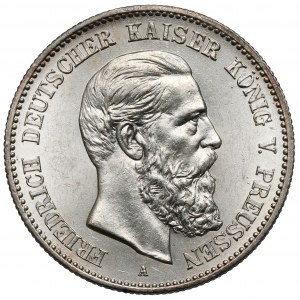 Prussia, 2 mark 1888-A